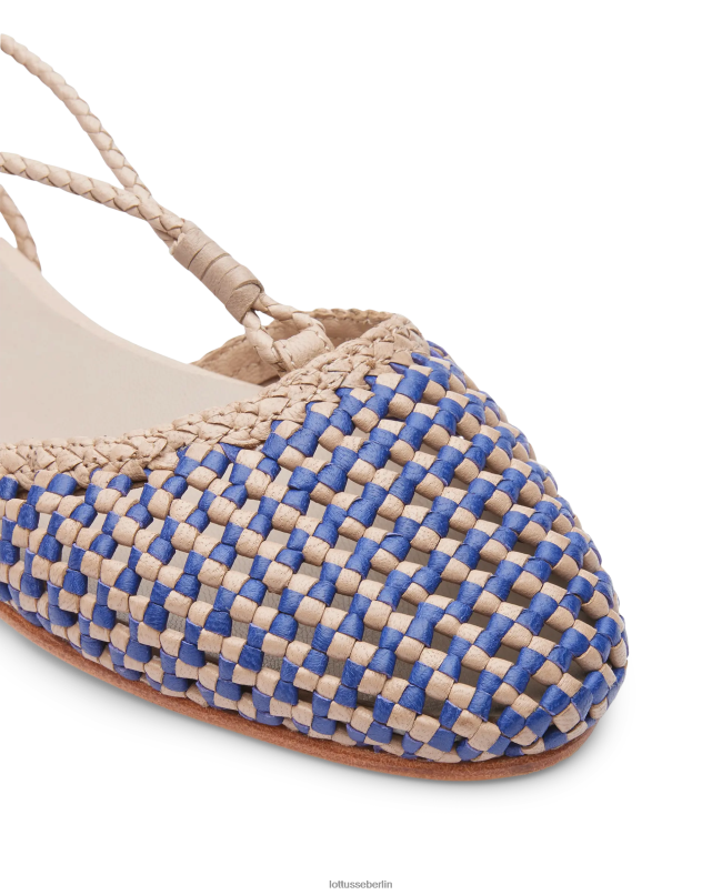 Lottusse Frauen Delice Ballerinas aus Lamm-Mesh-Leder 22LP0289 Mehrfarben Schuhwerk
