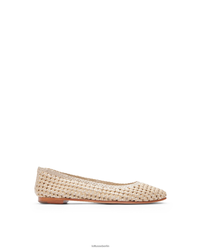 Lottusse Frauen Delice Ballerinas aus Lamm-Mesh-Leder 22LP0292 Mehrfarben Schuhwerk
