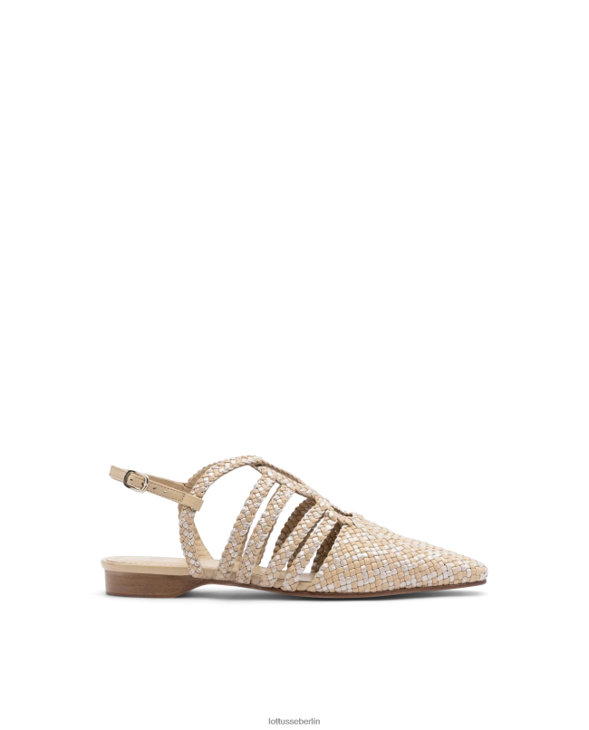 Lottusse Frauen Sommer-Ballerinas aus Lamm-Mesh-Leder 22LP0313 Mehrfarben Schuhwerk