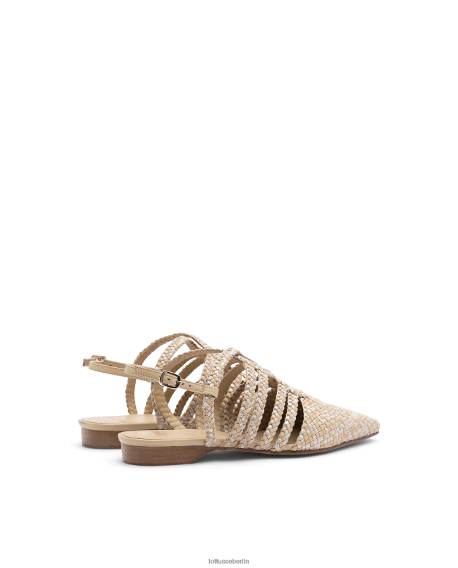 Lottusse Frauen Sommer-Ballerinas aus Lamm-Mesh-Leder 22LP0313 Mehrfarben Schuhwerk