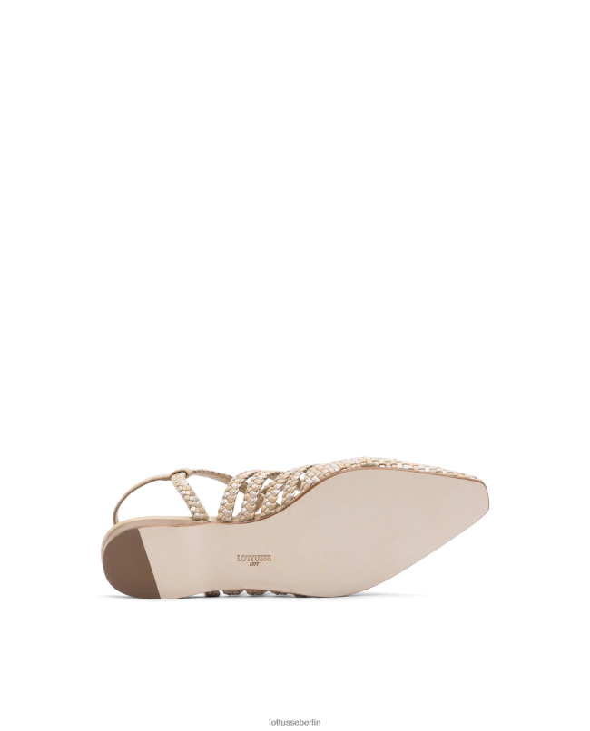 Lottusse Frauen Sommer-Ballerinas aus Lamm-Mesh-Leder 22LP0313 Mehrfarben Schuhwerk