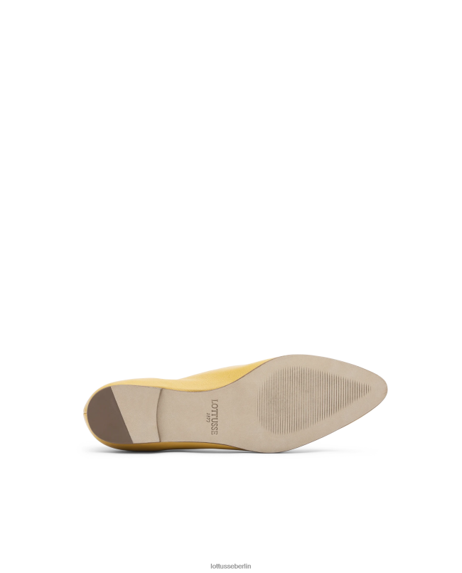 Lottusse Frauen Weiche Ballerinas von Bel Lamb 22LP0262 gelb Schuhwerk