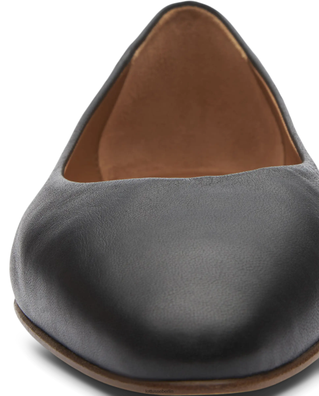 Lottusse Frauen Weiche Ballerinas von Bel Lamb 22LP0263 Schwarz Schuhwerk
