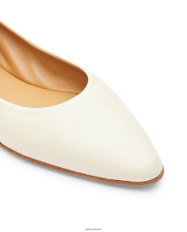 Lottusse Frauen Weiche Ballerinas von Bel Lamb 22LP0264 cremefarben Schuhwerk