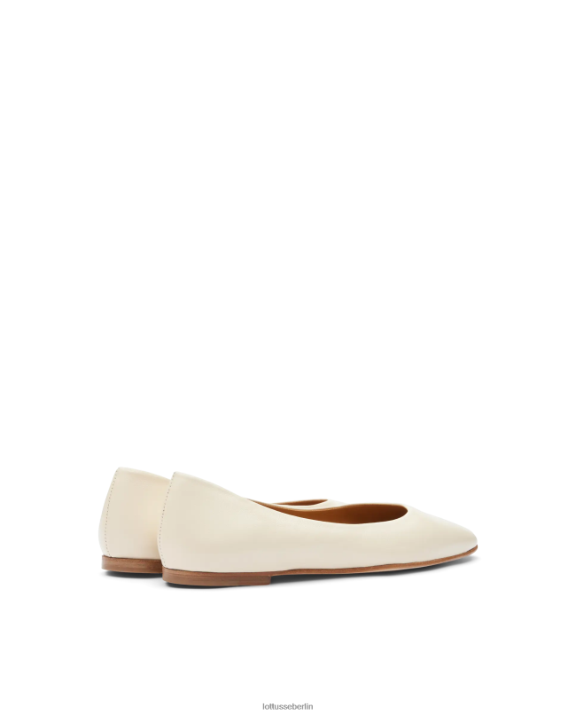 Lottusse Frauen Weiche Ballerinas von Bel Lamb 22LP0264 cremefarben Schuhwerk