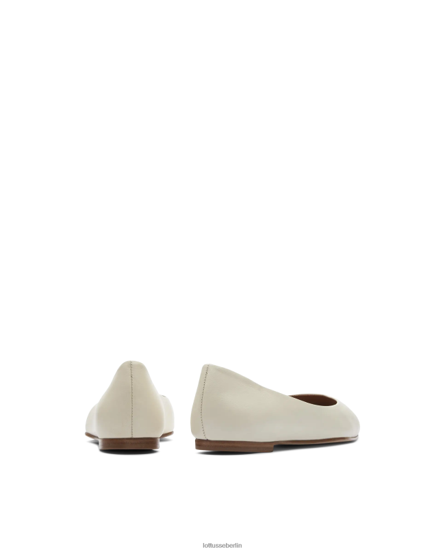 Lottusse Frauen Weiche Ballerinas von Bel Lamb 22LP0264 cremefarben Schuhwerk