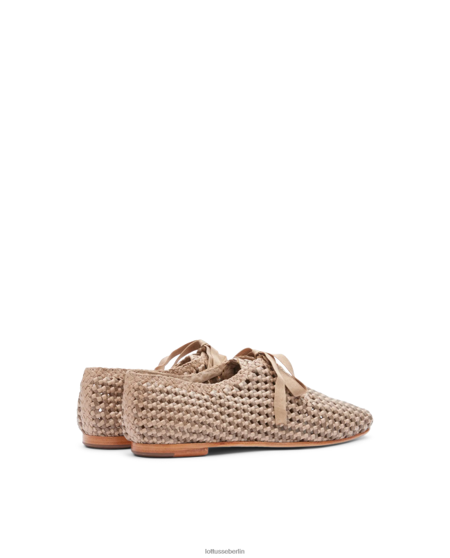 Lottusse Frauen Delice-Derby aus Lamm-Mesh-Leder 22LP0295 Mehrfarben Schuhwerk