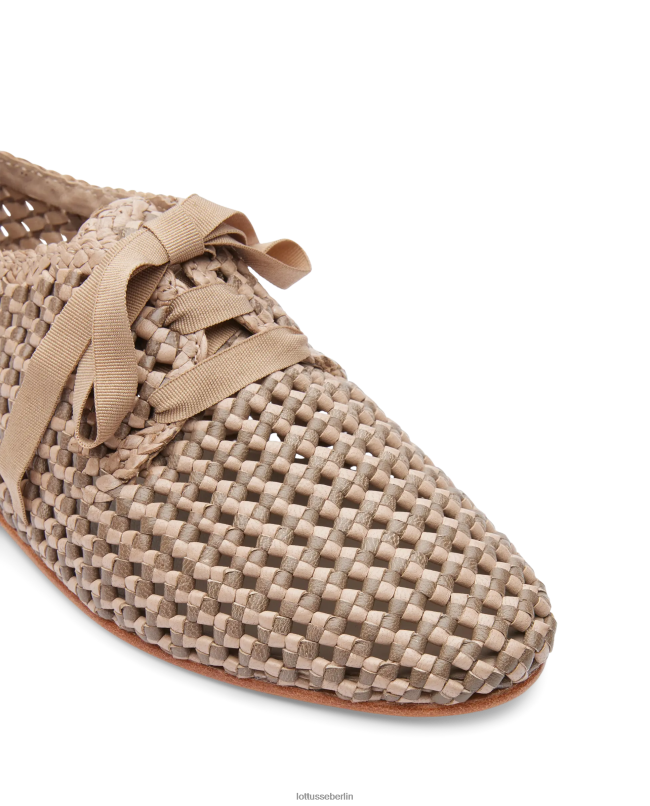 Lottusse Frauen Delice-Derby aus Lamm-Mesh-Leder 22LP0295 Mehrfarben Schuhwerk