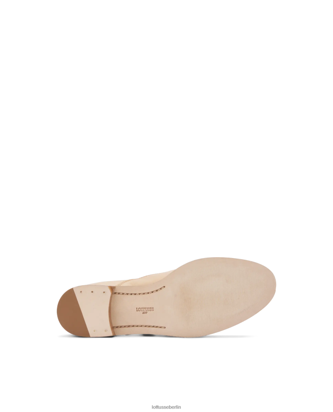 Lottusse Frauen Claire Oxford aus glattem Kalbsleder 22LP0242 braun Schuhwerk