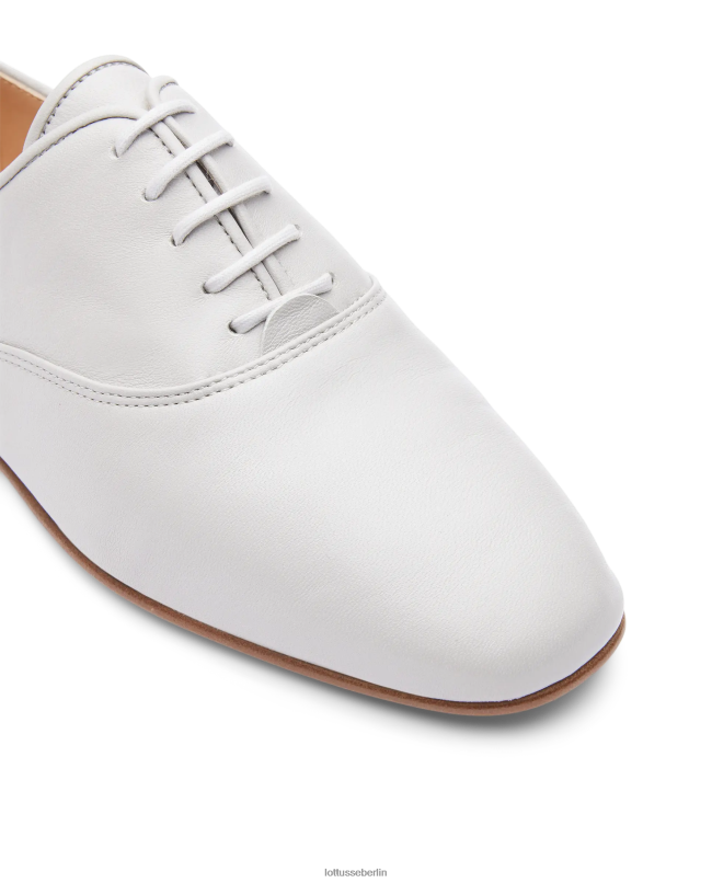 Lottusse Frauen Goya-Lamm weiches Oxford 22LP0271 cremefarben Schuhwerk