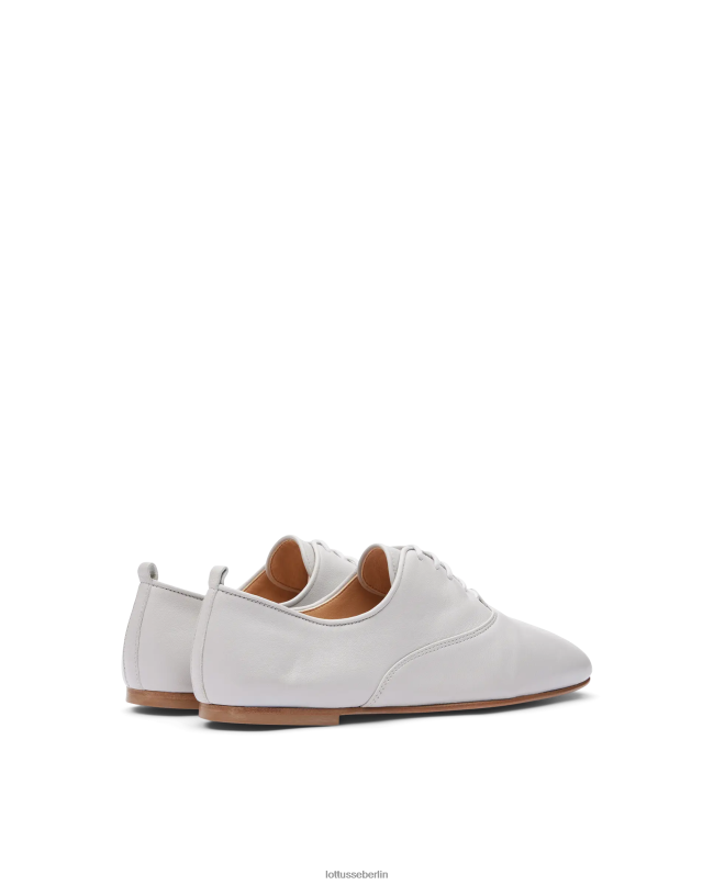 Lottusse Frauen Goya-Lamm weiches Oxford 22LP0271 cremefarben Schuhwerk