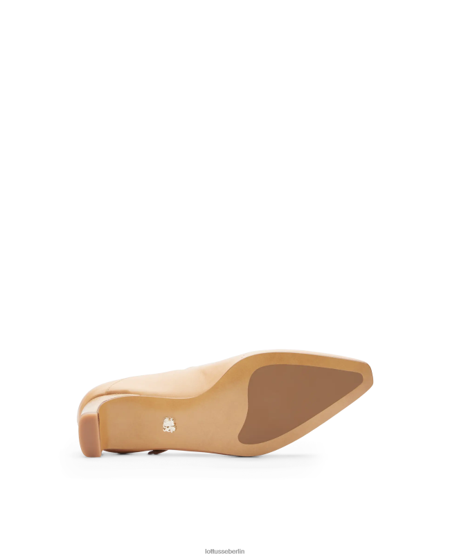 Lottusse Frauen Anilin-Wadenpumpen von Smithson Crust 22LP0213 braun Schuhwerk