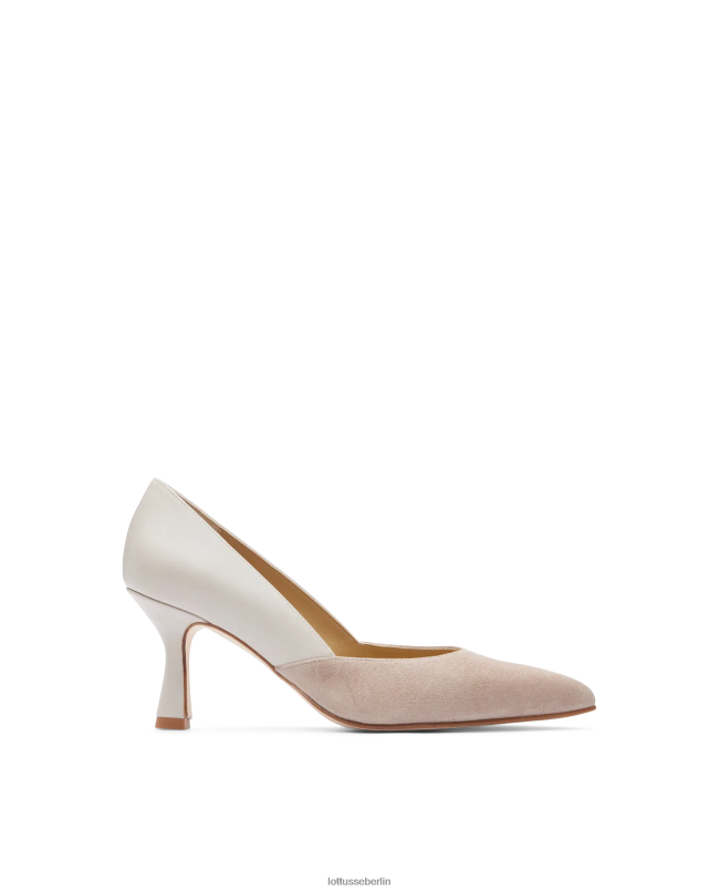 Lottusse Frauen Carla-Pumps aus Ziegenwildleder 22LP0233 Mehrfarben Schuhwerk