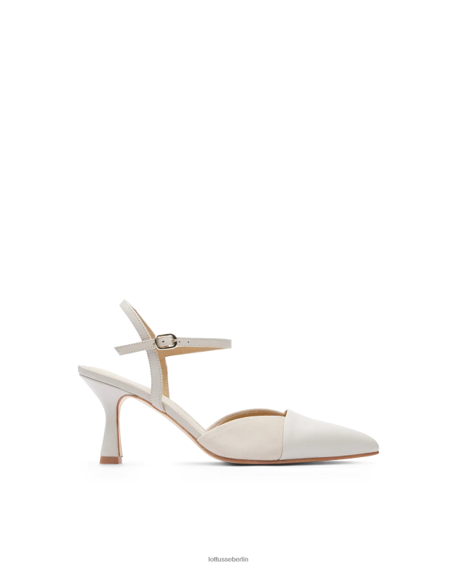 Lottusse Frauen Carla schlichte Wadenpumps 22LP0234 Beige Schuhwerk