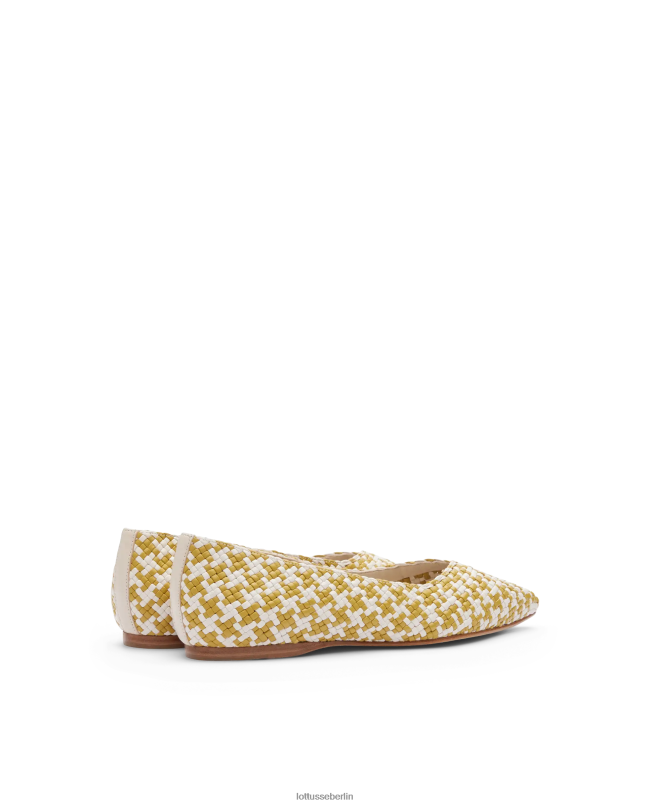 Lottusse Frauen Sommer-Pumps aus Lamm-Mesh-Leder 22LP0312 Mehrfarben Schuhwerk