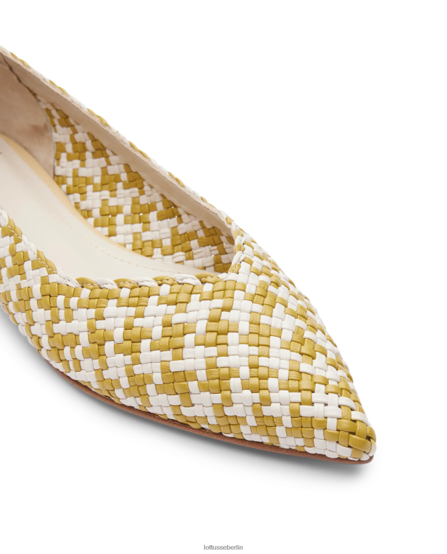 Lottusse Frauen Sommer-Pumps aus Lamm-Mesh-Leder 22LP0312 Mehrfarben Schuhwerk