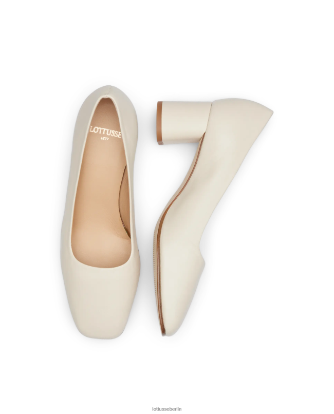Lottusse Frauen Weiche Pumps von Nicole Lamb 22LP0282 cremefarben Schuhwerk