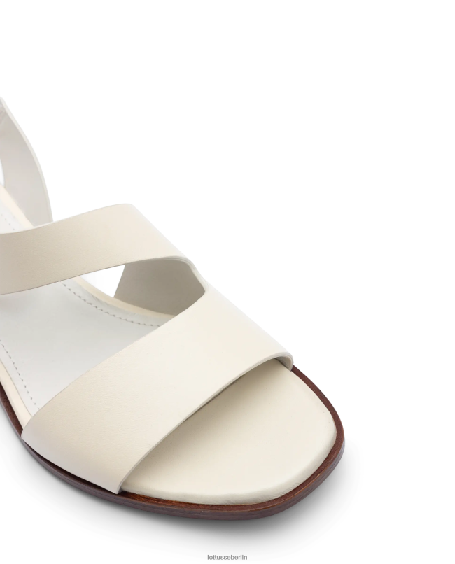 Lottusse Frauen NYLO -Kornkalfsandalen Nylo 22LP0257 cremefarben Schuhwerk