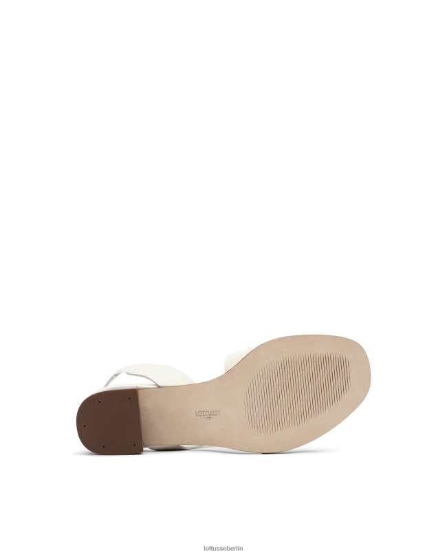 Lottusse Frauen NYLO -Kornkalfsandalen Nylo 22LP0257 cremefarben Schuhwerk