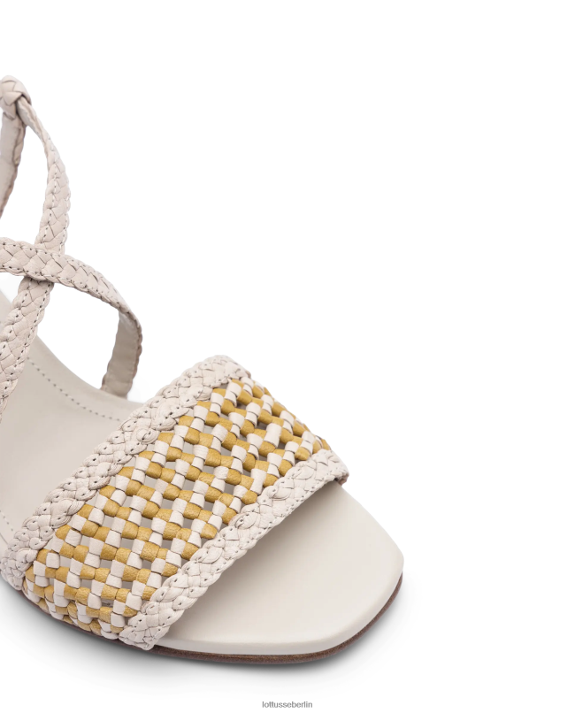 Lottusse Frauen Sommersandalen aus Lamm-Mesh-Leder 22LP0315 Mehrfarben Schuhwerk