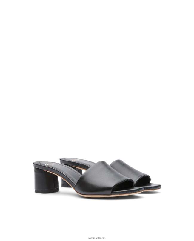 Lottusse Frauen Weiche Sandalen von Nicole Lamb 22LP0283 Schwarz Schuhwerk