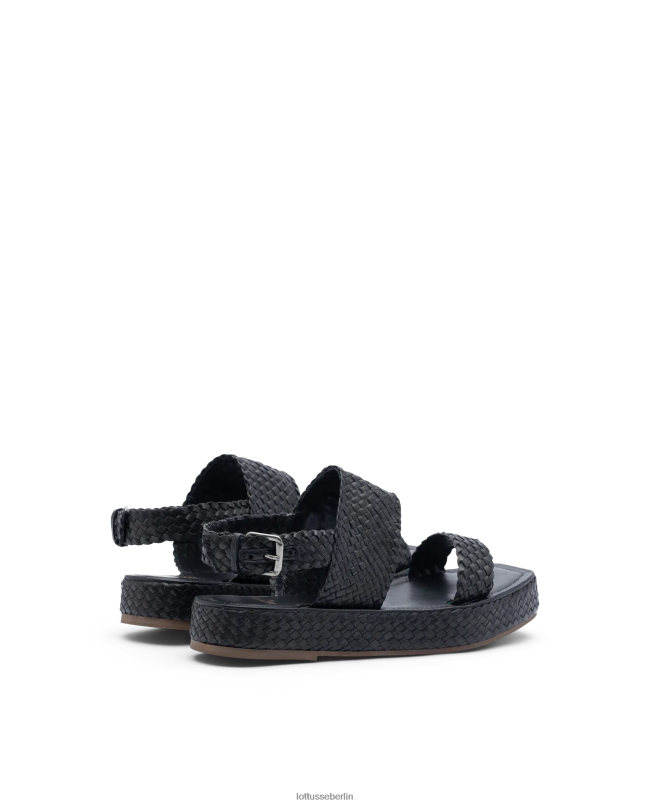 Lottusse Frauen Weiche Sandalen von Steffy Lamb 22LP0259 Schwarz Schuhwerk