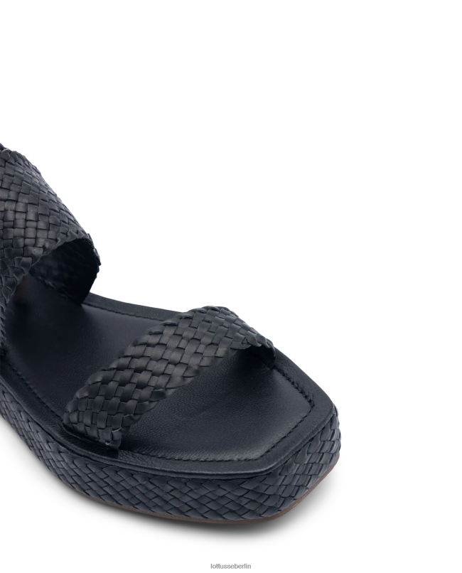 Lottusse Frauen Weiche Sandalen von Steffy Lamb 22LP0259 Schwarz Schuhwerk