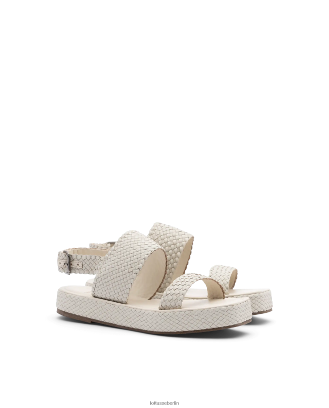 Lottusse Frauen Weiche Sandalen von Steffy Lamb 22LP0260 cremefarben Schuhwerk