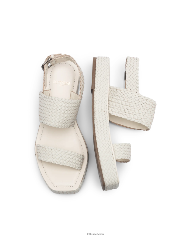 Lottusse Frauen Weiche Sandalen von Steffy Lamb 22LP0260 cremefarben Schuhwerk