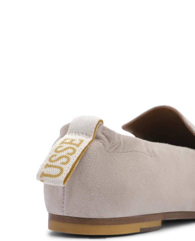 Lottusse Frauen Hausschuhe aus Wildleder in Zitrusfrüchten 22LP0207 Beige Schuhwerk