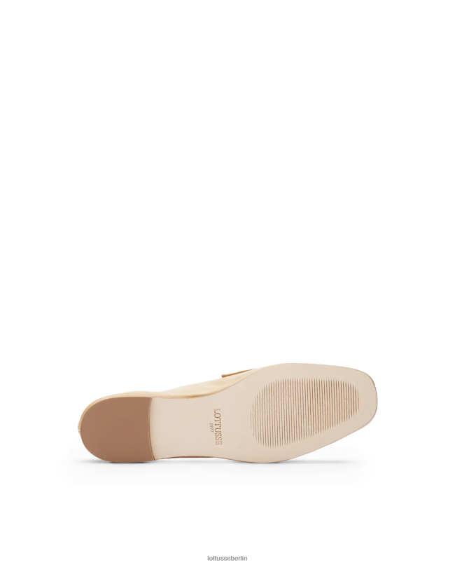 Lottusse Frauen Goya-gelbe, weiche Lamm-Slipper 22LP0281 gelb Schuhwerk