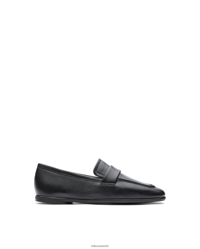 Lottusse Frauen Weiche Loafer aus Goya-Lamm 22LP0409 Schwarz Schuhwerk