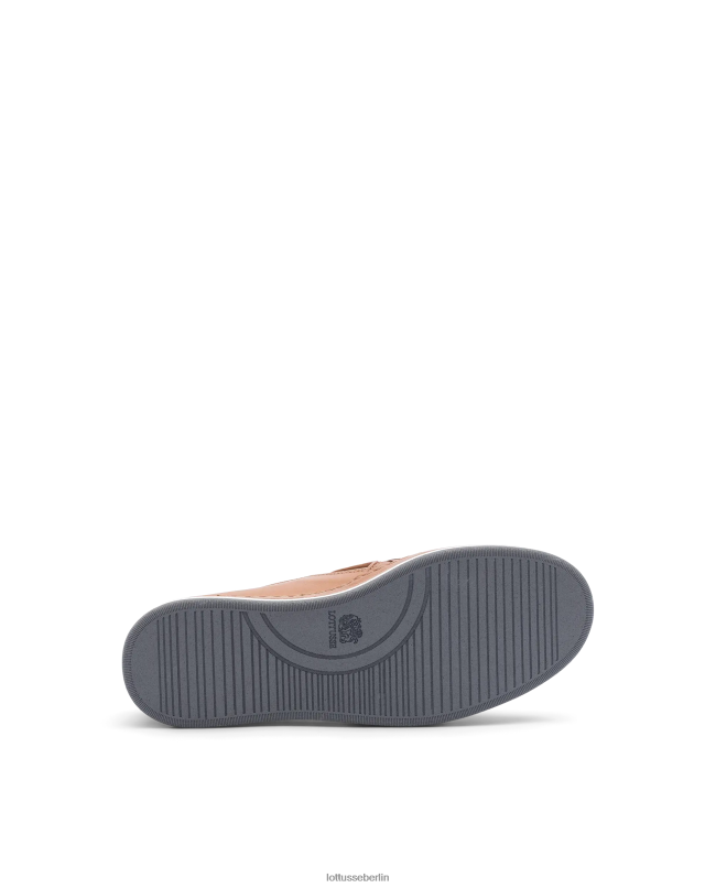 Lottusse Frauen Libby Lamm-Mesh-Leder-Sneaker 22LP0309 natürlich Schuhwerk