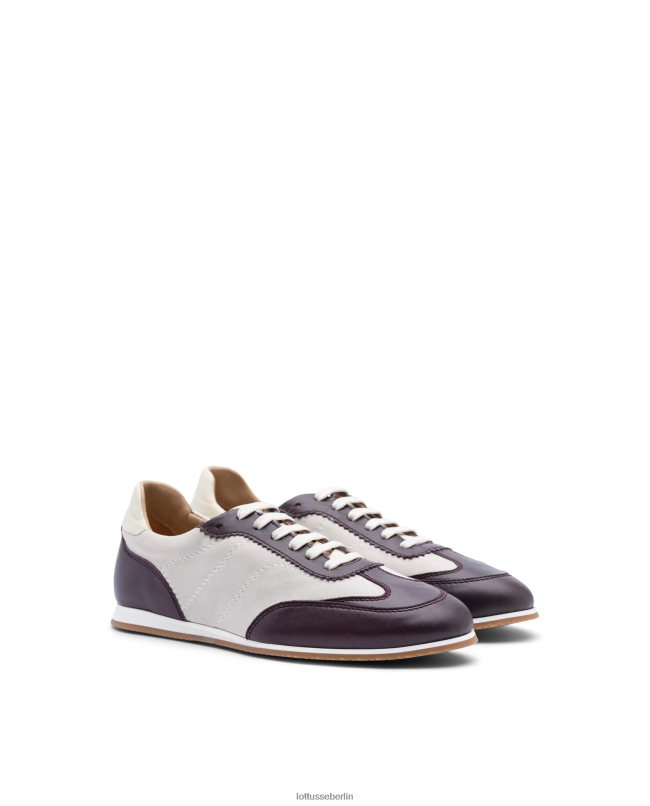 Lottusse Frauen Mancor Kalbsleder-Sneaker mit Tejus-Prägung 22LP0302 Mehrfarben Schuhwerk