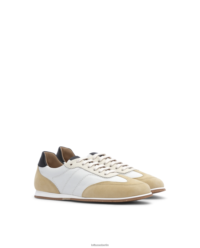 Lottusse Frauen Mancor-Sneaker aus Ziegenwildleder 22LP0303 Mehrfarben Schuhwerk