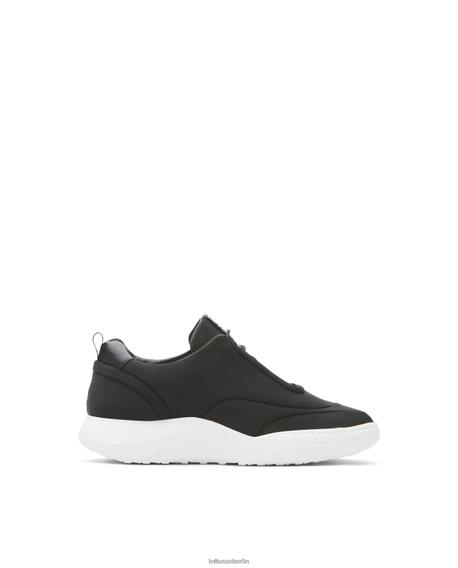 Lottusse Frauen Trotter-Sneaker aus Neoprenstoff 22LP0417 Schwarz Schuhwerk