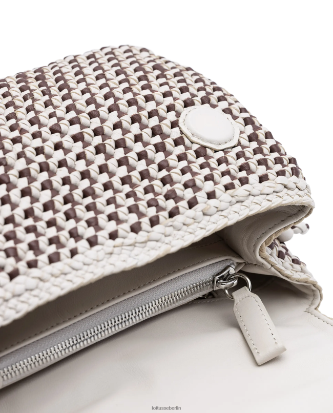 Lottusse Frauen Noodbag Merino-Lamm-Tasche mit weichem Griff oben 22LP0356 Mehrfarben Zubehör