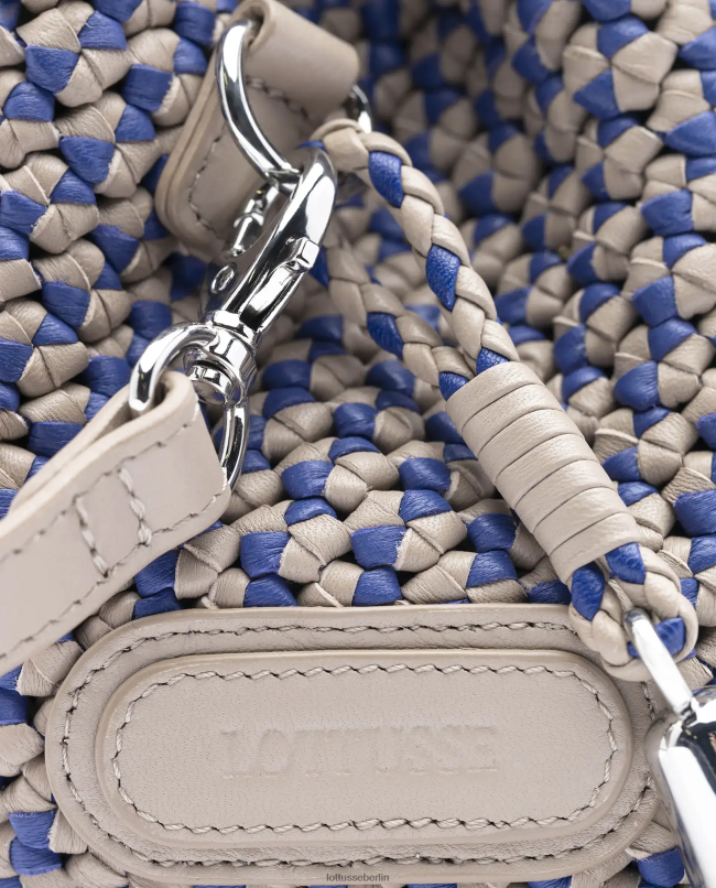 Lottusse Frauen Noodbag Merino-Lamm-Tasche mit weichem Griff oben 22LP0357 Mehrfarben Zubehör