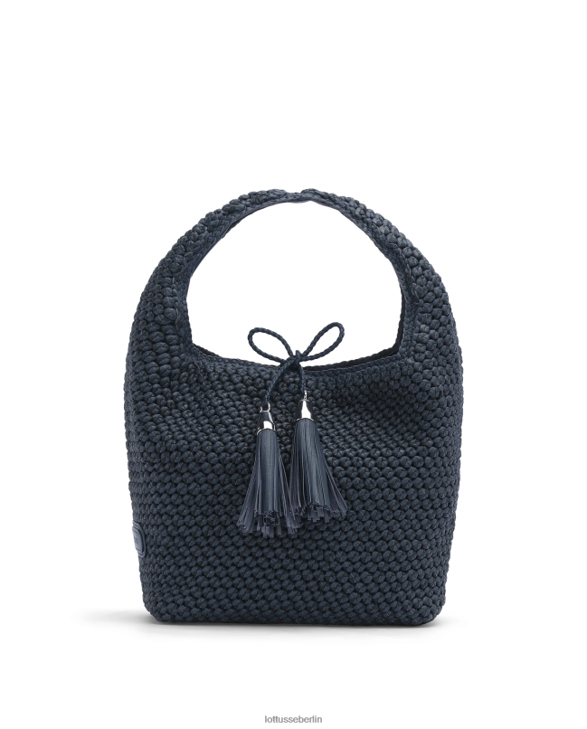 Lottusse Frauen Noodbag Lamm Hobo Noodbag 22LP0388 Marine Zubehör
