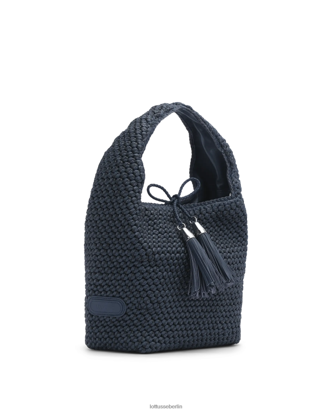 Lottusse Frauen Noodbag Lamm Hobo Noodbag 22LP0388 Marine Zubehör