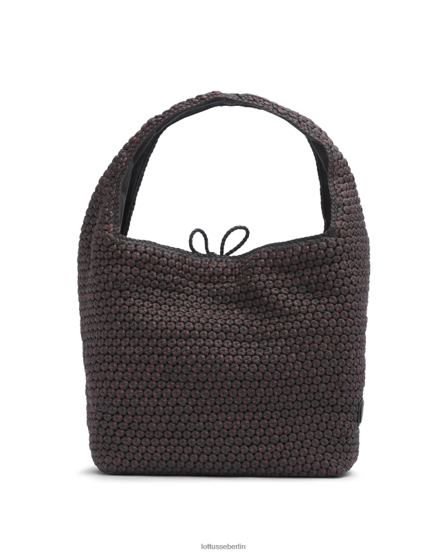 Lottusse Frauen Noodbag Lamm Hobo Noodbag 22LP0390 Mokka Zubehör
