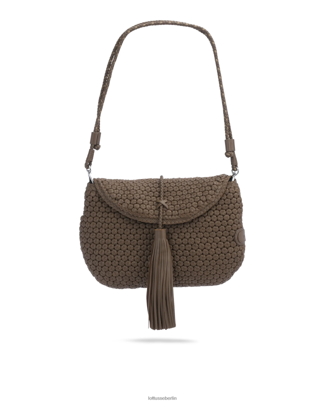 Lottusse Frauen Noodbag Lamm-Noodbag 22LP0385 Taupe Zubehör