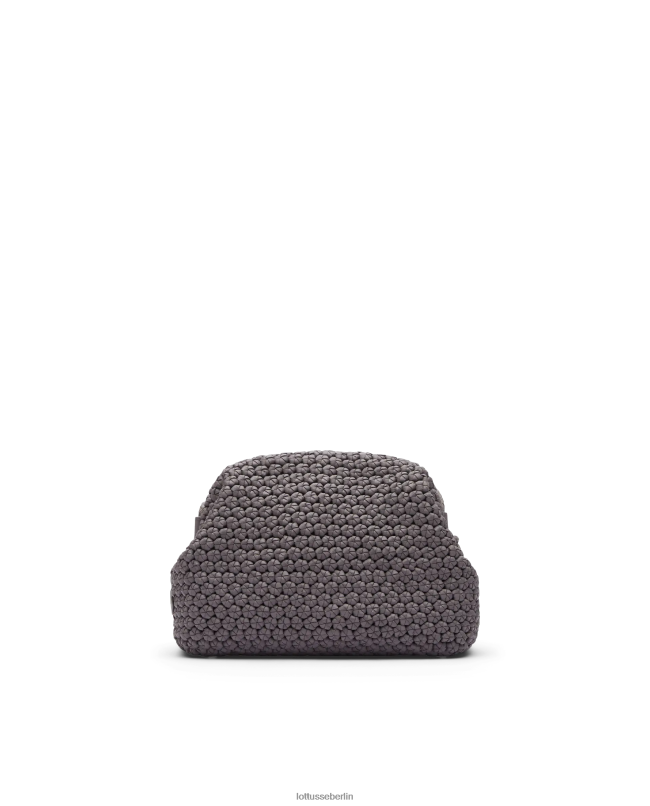 Lottusse Frauen Noodbag Merino-Lamm-Soft-Clutch 22LP0346 Blau Zubehör