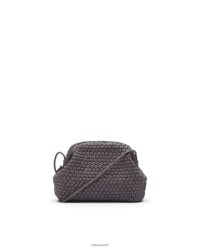 Lottusse Frauen Noodbag Merino-Lamm-Soft-Clutch 22LP0346 Blau Zubehör