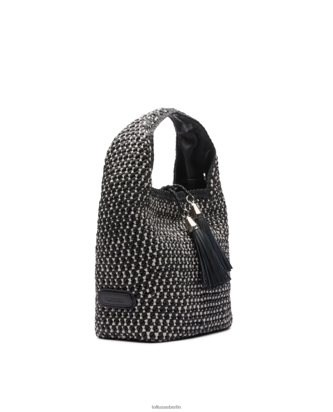 Lottusse Frauen Noodbag Merino Lamm Soft Hobo 22LP0352 Mehrfarben Zubehör