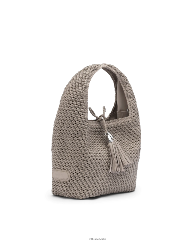 Lottusse Frauen Noodbag Merino Lamm Soft Hobo 22LP0353 Mehrfarben Zubehör