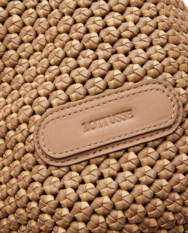 Lottusse Frauen Noodbag Merino Lamm Soft Hobo 22LP0359 braun Zubehör