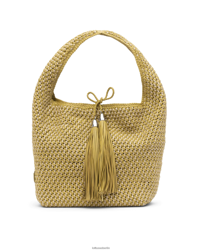 Lottusse Frauen Noodbag Merino Lamm Soft Hobo 22LP0360 Mehrfarben Zubehör