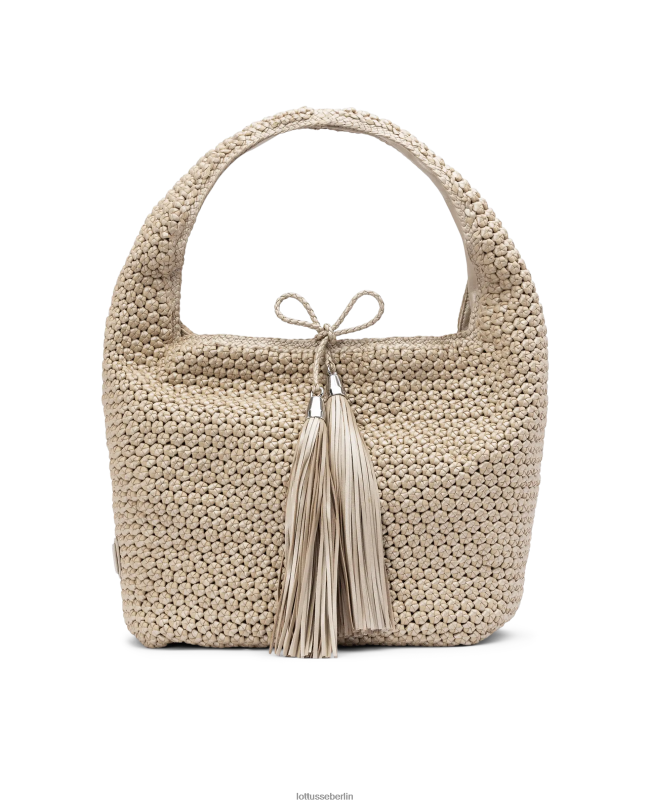Lottusse Frauen Noodbag Merino Lamm Soft Hobo 22LP0361 Mehrfarben Zubehör