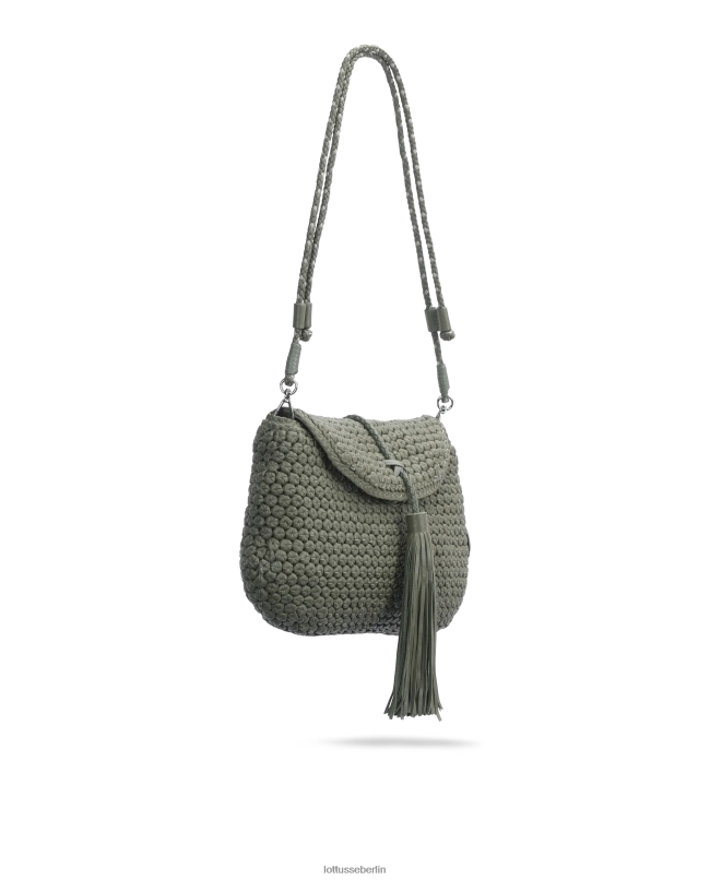 Lottusse Frauen Noodbag mehrfarbige Lammhandtasche 22LP0384 Grün Zubehör